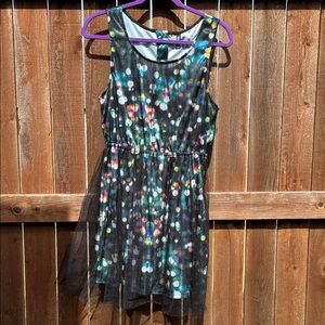 Colorful Polka Dot Lights Dress